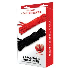 WhipSmart HeartBreaker Silky Bondage Rope 2pk